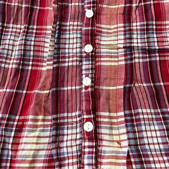 Ardene | Pink Plaid Lightweight Tank - Picture 13 of 13